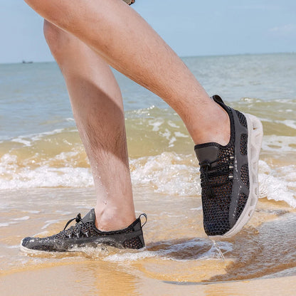 2026 Men and Women Quick-Dry Wading Shoes, Water Breathable AquaIn Upstream Antiskid Outdoor Sports Wearproof Beach Sneakers, Sizes 39-46