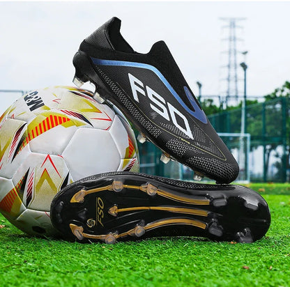 New Men’s Football Boots High-Quality Soccer Shoes Sneakers Match Indoor Non-Slip Grass Cleats High-Top Futsal Hot-Selling Outdoor