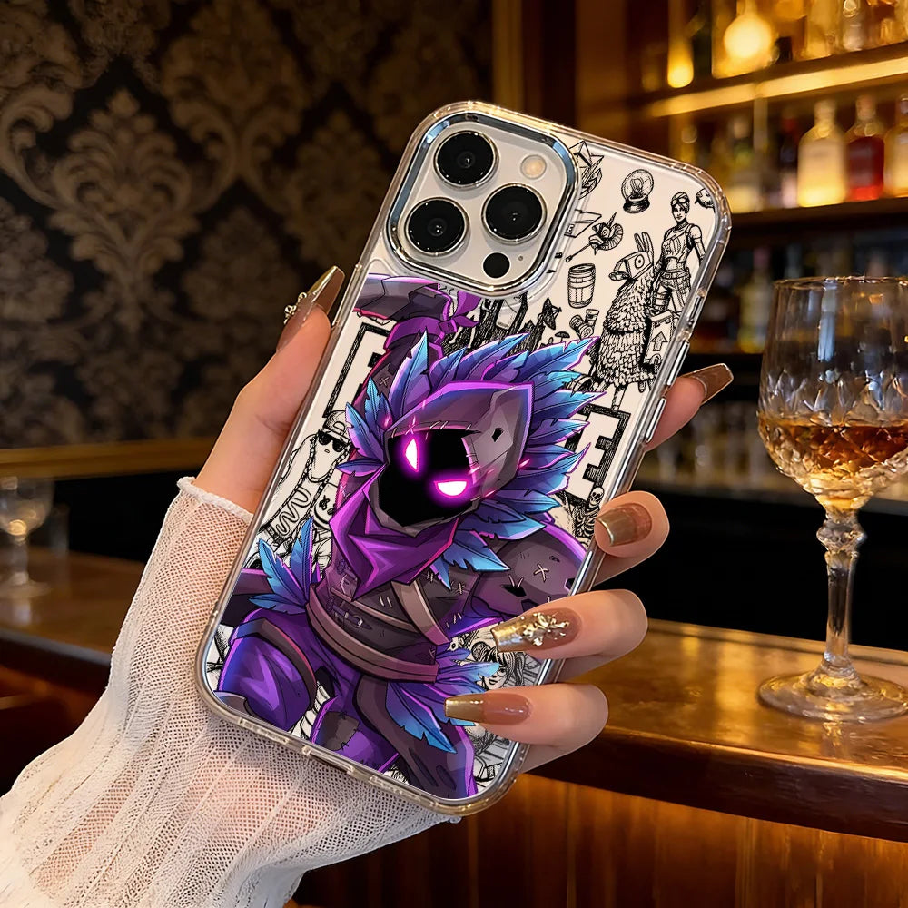 Cartoon-Battle-Royale-Fortnite-Handyhülle für Xiaomi Mi 15 14T 14 12T 11T 11 Lite Poco M7 X7 X6 F5 F6 X5 X4 GT Pro 4G 5G Cover