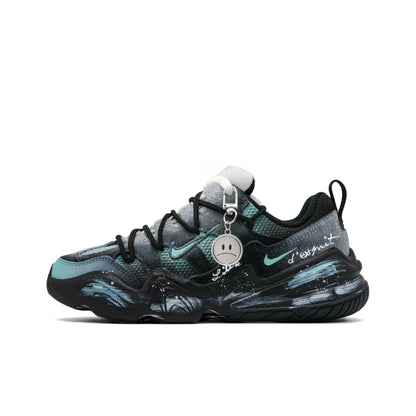 Nike Tech Hera Ink Blue Wanderer, Footprint Pioneer Low top Casual Shoes Unisex Black