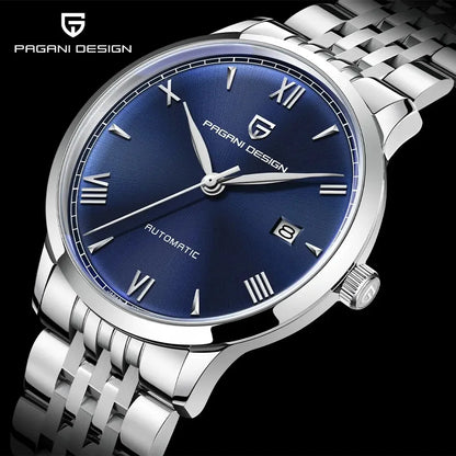 PAGANI DESIGN 40MM Pilot Men's Mechanical Watch Luxury Sapphire Glass Automatic Watch 100M Waterproof NH35 Wristwatch for Men