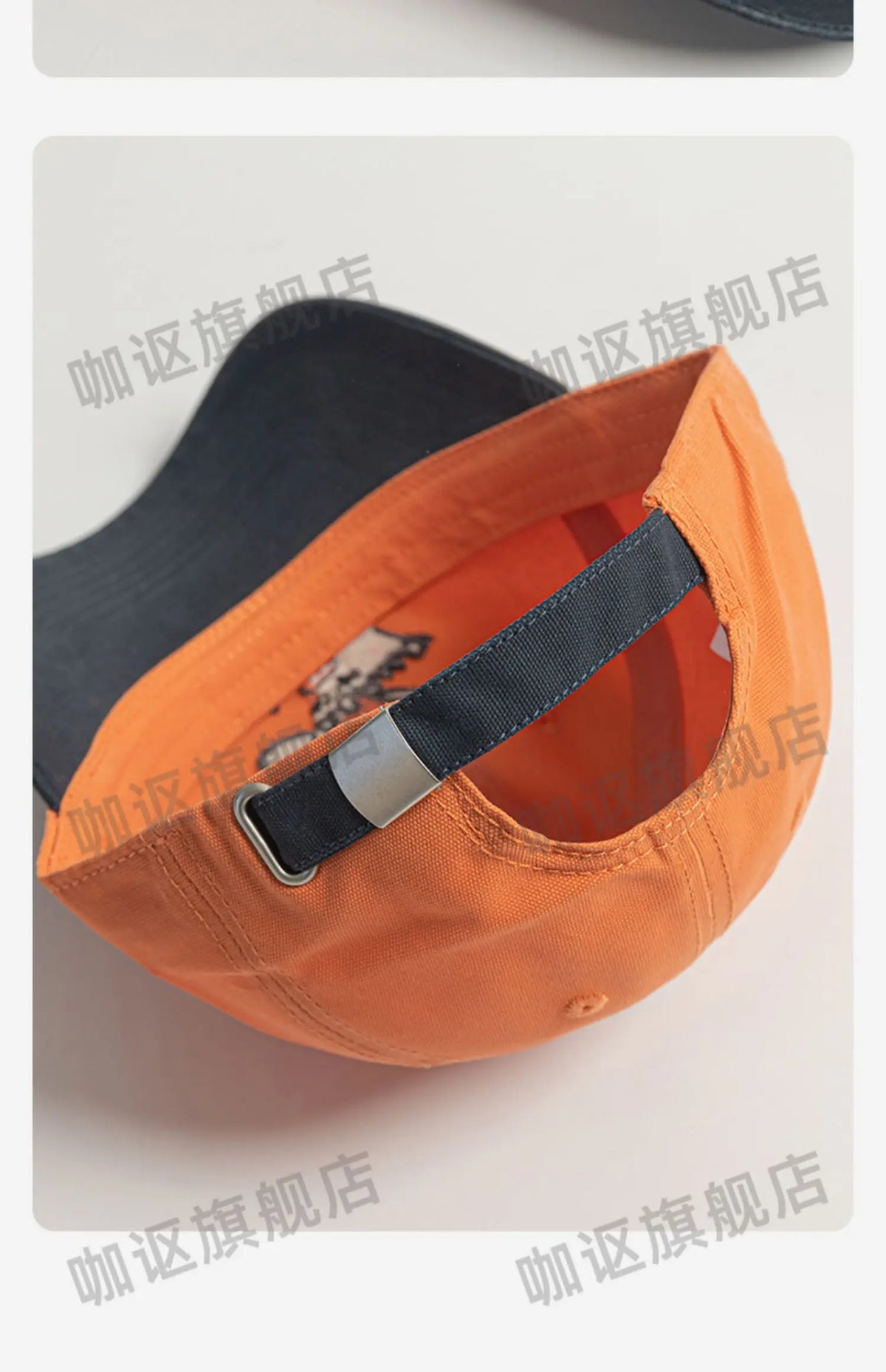 Deep top men's baseball cap big head circumference contrasting color trend street versatile sunshade women's cap