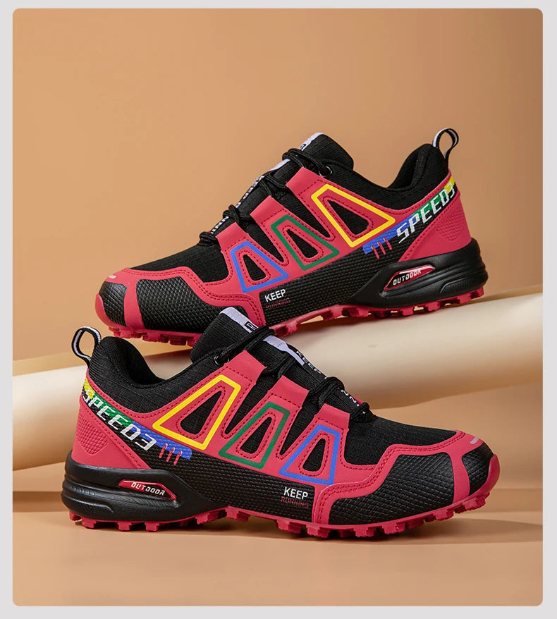 Women Waterproof Hiking Shoes Men's Big Size Up To 48 Outdoor Trainers Trekking Sneakers Climbing Trekking Hunting Tactical Sneakers