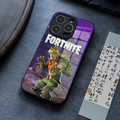 B-Battle-R-Royales-F-FortniteS Handyhülle für iPhone 17 Pro Max 15 Pro 14 12 11 13 Mini X XR XS 16 Plus SE Glas-Cover