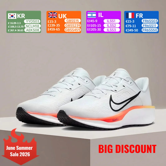 Nike Quest 6 Men's Cushioned Performance Running Shoes Versatile Slip-Resistant & Durable Stylish & Comfortable FD6033-110
