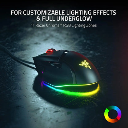 Original Razer Basilisk V3 Wired Gaming Mouse Gamer 26000 DPI Optical Sensor E-sports With RGB Lighting For PC Laptop