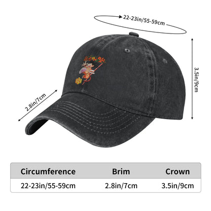 Goku and the Dragon Ball Z Men Women Baseball Cap Distressed Washed Caps Hat Casual Outdoor Activities Adjustable Snapback Cap