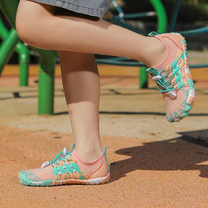 Unisex Quick-Drying Breathable Aqua Shoes Barefoot Beach Footwear for Adults and Kids Gym Outdoor Training Sneakers Size 28-46