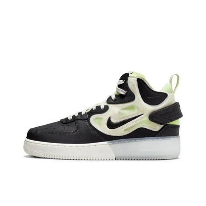 Nike Air Force 1 Mid Unisex-Sneaker – Knöchelstütze, klassisch gepolsterter Komfort & strapazierfähig für ganztägiges Tragen DQ7666-001