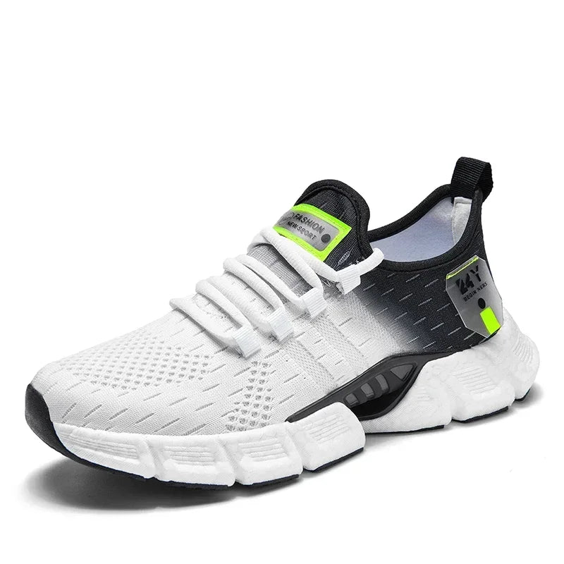 New Fashion Running Sport Shoes Men Sneakers Lightweight Breathable Mesh Comfortable Men's Casual Shoes Outdoor Jogging Zapatos