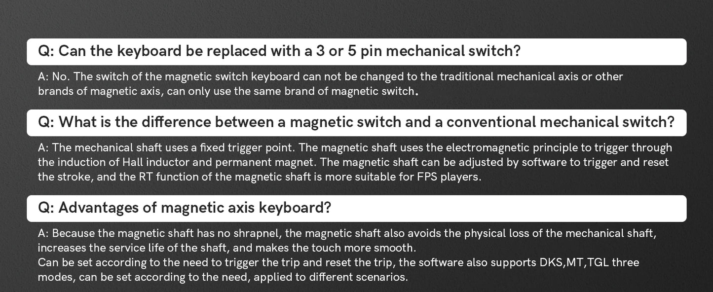 M68HE Pro Hall Effect Mechanical Gaming Keyboard Hot Swap Magnetic Switches Rapid Trigger 8000Hz Polling Rate Keyboard for PC