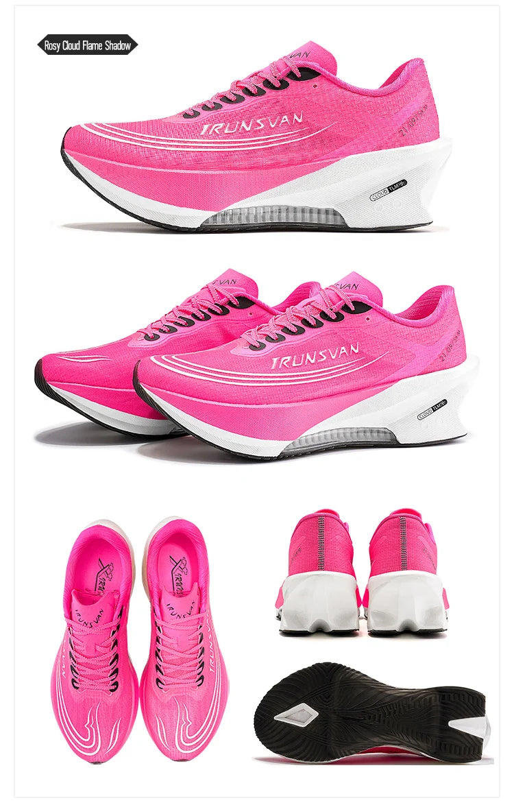 IRUNSVAN Airflow Capsule Sports Shoes Marathon Boardless Training Exclusive Running Shoes for Men and Women 166