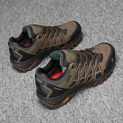 HIKEUP Scarpe outdoor da uomo per escursionismo, sport e tempo libero, scarponcini da trekking in montagna e campeggio, sneaker antiscivolo e resistenti all’usura