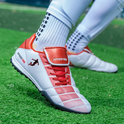 New Men's Professional Football Boots Unisex Hot Sale Cleats Soccer Shoes Futsal Women Ultralight High-quality TF/FG Sneakers