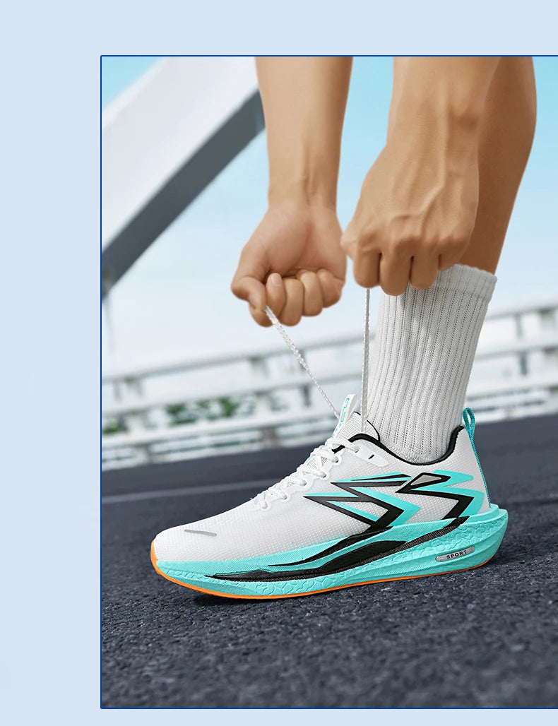 2026 New Men's Sports Running Shoes, Marathon-Ready, Breathable, Lightweight, Comfortable Women's Athletic Sneakers, Jogging Tennis Air Cushion