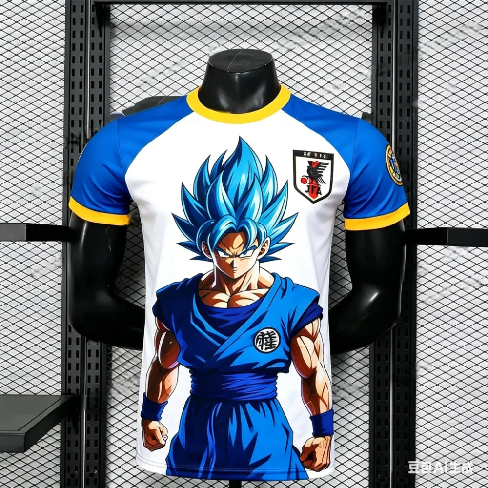 2026 Summer New Dragon Ball Z T-shirt Men's Football Jersey T-shirt Women Casual Fashion Breathable 3D Print Short-sleeved