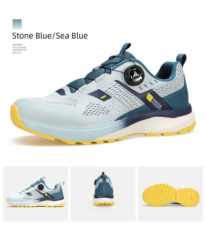 HUMTTO Men's Sneakers Luxury Designer Trail Shoes for Men Anti-slip Sports Hiking Sneaker Man Breathable Outdoor Trekking Boots