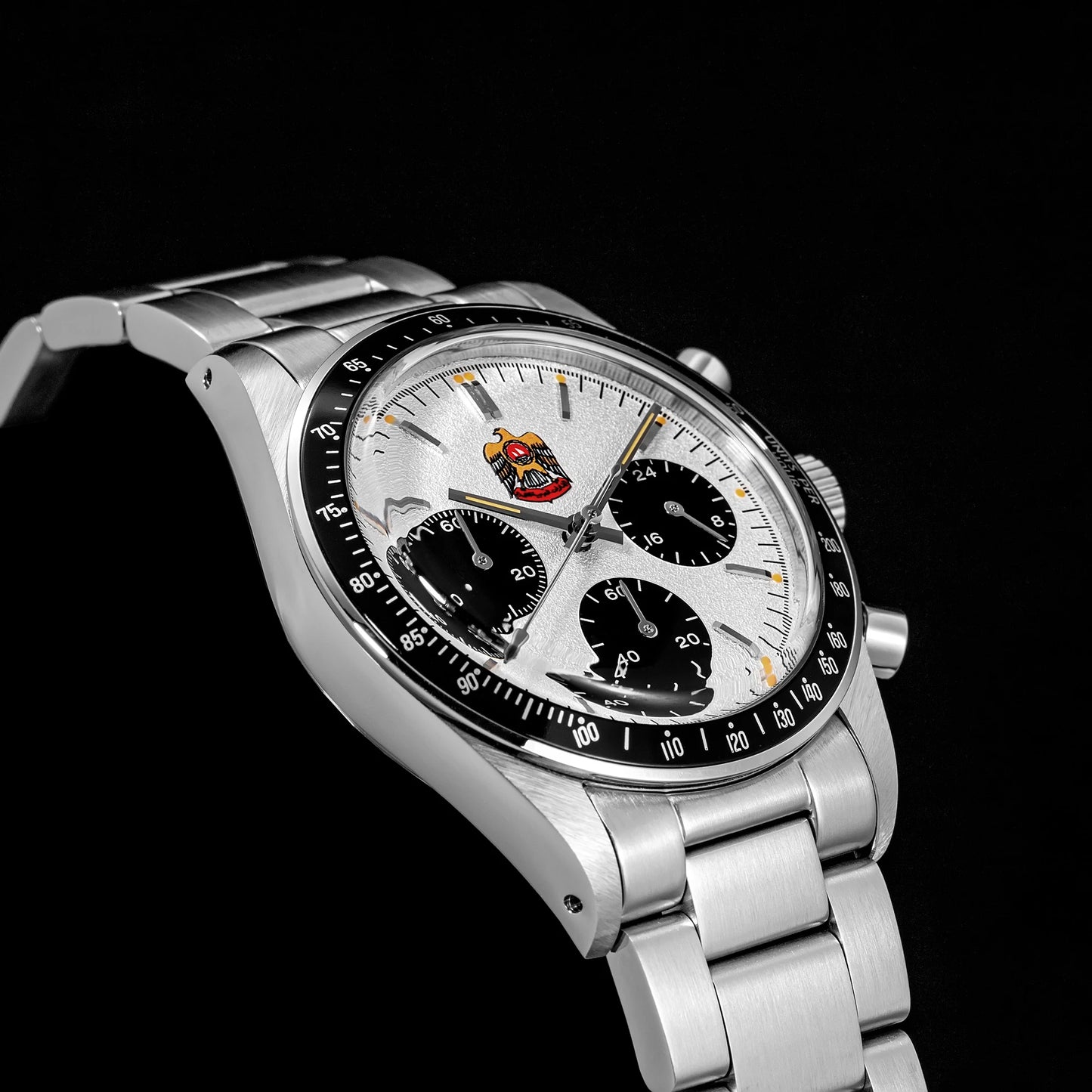 Thorn T010 37mm Quartz Watch VK63 Movement Men's Chronograph Watch Sapphire K9 Glass Luminous Waterproof Fashionable Retro Watch