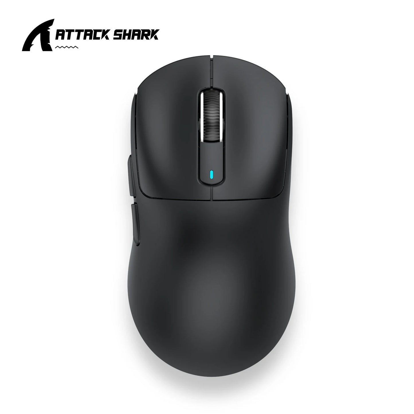 Mouse ATTACK SHARK X3 trimodo 1K Hz, mouse inalámbrico Bluetooth X3Pro 4K Hz ligero, PAW3395, velocidad móvil 650IPS