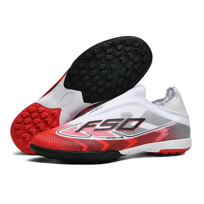 Men's New Indoor TF Football Boots High Quality Training Original Male Breathable Non-Slip Soccer Shoes Turf Futsal Football Shoes