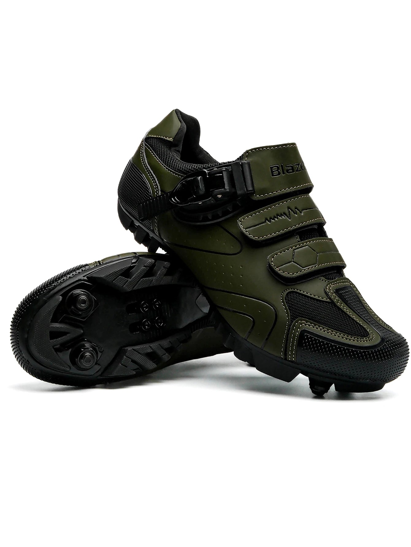 Spring 2025 MTB Cycling Shoes with Clamps for Men, Carbon Sports Shoes, Speed, Mountain Running, Mountain Bike Shoes