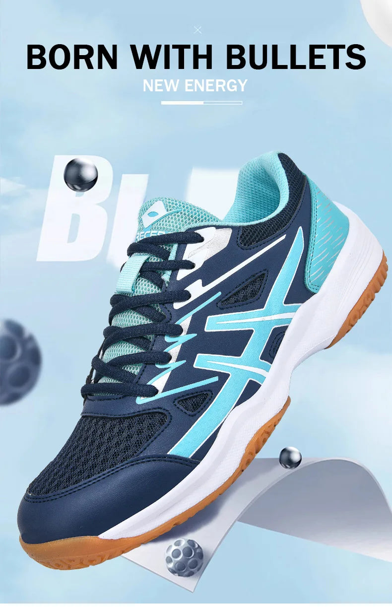 TaoBo New High-Quality Men's Badminton Shoes Size 36-45, Tennis Shoes, Outdoor Sports Pro Handball Sneakers for Men and Women
