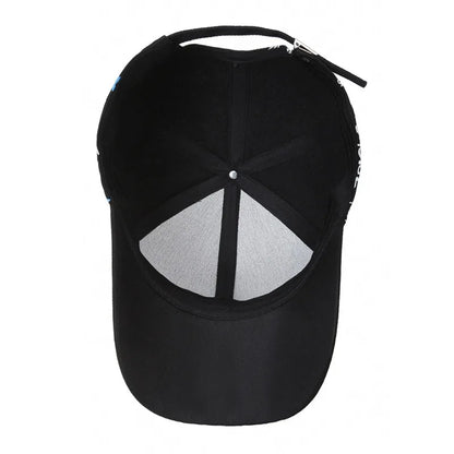 Cappellino da baseball unisex in cotone con graffiti, stampa snapback hip hop alla moda per donna e uomo