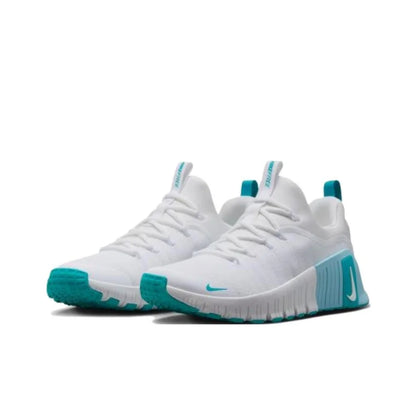 Nike Free Metcon 6 blanco Glacier Blue Dusty Cactus para mujer FJ7126-107