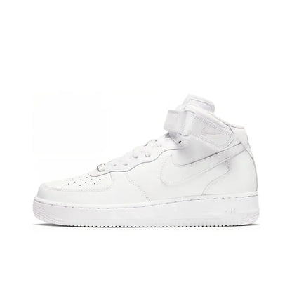 Nike Air Force 1 Mid Unisex-Sneaker – Knöchelstütze, klassisch gepolsterter Komfort & strapazierfähig für ganztägiges Tragen DQ7666-001
