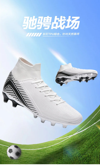 New Men's Professional Soccer Shoes Non-slip Football Boots Unisex Breathable Futsal Sports New Cleats Drop Shipping Ultralight