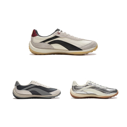 Li-Ning Unisex FEELING FLOW Lifestyle Shoes Cushion Rebound Retro Fashionable Thin Sole LiNing Classic Casual Sneakers AGCW002