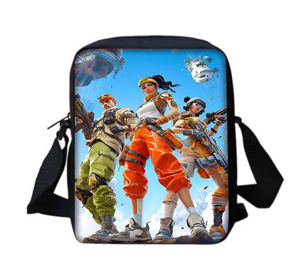 Hot Classic Game Fortnite Boys and Girls Printed Shoulder Messenger Bag Child Casual Handbag Men Women Phone Bag Shopping Bag
