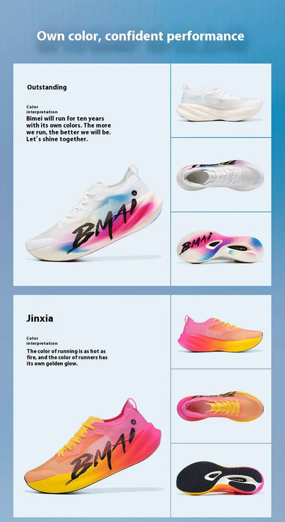 BMAI 3.0 Turbo 42KM Running Shoes for Women Breathable Marathon Sports Shoes Cushioning Sneakers Luxury Designer Trainers