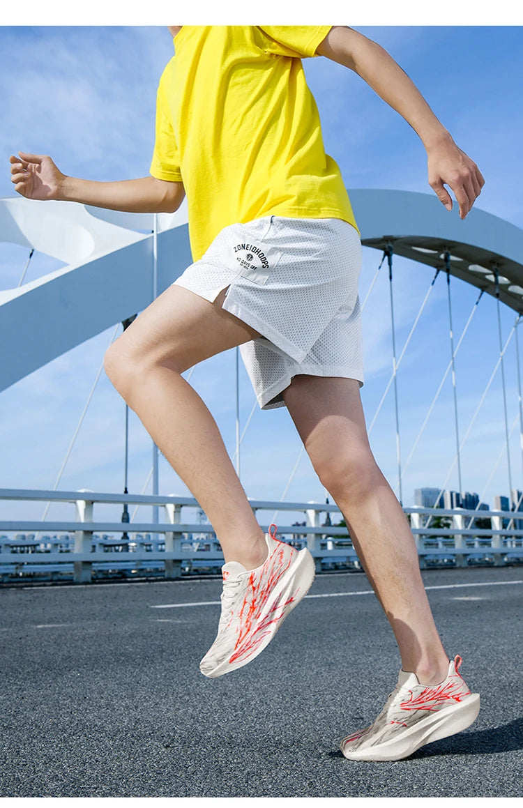 5.0 MIX Carbon Plate Laufschuhe für Herren und Damen, Renn- und Marathon-Sneaker mit stabilem Rebound, stoßdämpfend, für das Training