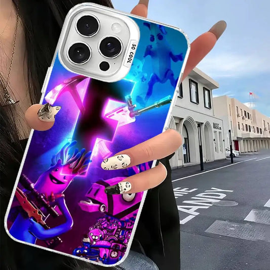 Klassische Gaming-Hülle Hot Fortnites für Xiaomi Redmi Note 7 8 9 9S 10 11 12 13 14 15 Pro Plus 4G 5G, stoßfestes mattes Back Cover