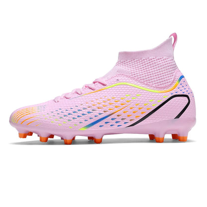 Men's Football Field Boots Ultralight Turf Indoor Society Training Soccer Shoes Cleats for Kids Sneakers TF/FG Football Shoes