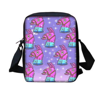 Hot Classic Game Fortnite Boys and Girls Printed Shoulder Messenger Bag Child Casual Handbag Men Women Phone Bag Shopping Bag