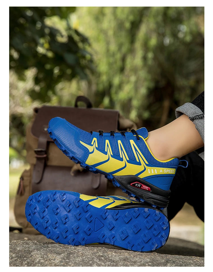 Men's Hiking Shoes Waterproof Non-slip Hiking Sports Shoes Camping Training Hunting Tactical Shoes Men's Cycling Shoes