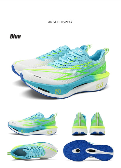 5.0 MIX Carbon Plate Laufschuhe für Herren und Damen, Renn- und Marathon-Sneaker mit stabilem Rebound, stoßdämpfend, für das Training