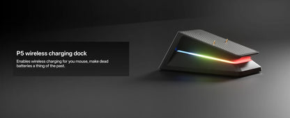 Rapoo VT3S /VT3S MAX GEN-2 Wireless Gaming Mouse True 8K Wireless Polling Rate 49g Ultra Lightweight Up to 750Hr Battery Life