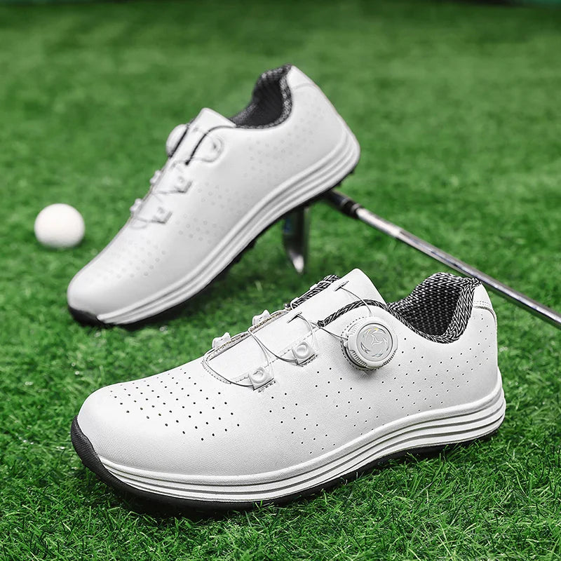 Golf Shoes for Fashionable Outdoor Use for Both Men and Women, With Anti-Slip Design, Suitable for Mountain Climbing and Hiking