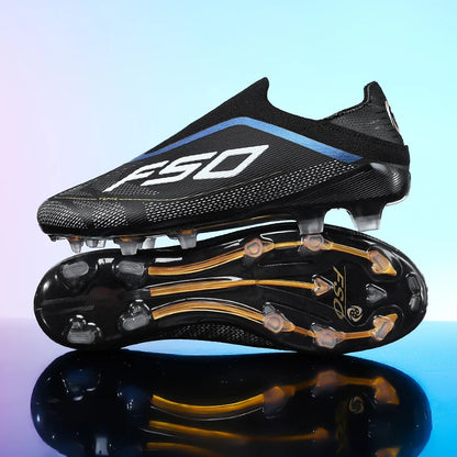 New Men’s Football Boots High-Quality Soccer Shoes Sneakers Match Indoor Non-Slip Grass Cleats High-Top Futsal Hot-Selling Outdoor