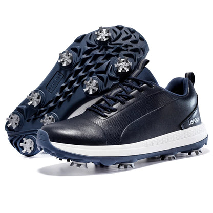 Hot Sale Leisure Golf Shoes Men's Waterproof Golf Spikes Sneakers Professional Non-Slip Golf Trainers Luxury Sports Shoes