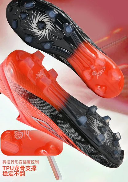 Men's New Indoor TF Football Boots High Quality Training Original Male Breathable Non-Slip Soccer Shoes Turf Futsal Football Shoes