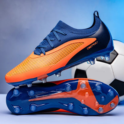 2026 New Men Soccer Cleats Breathable Lightweight Football Boots Anti-Slip Training Shoes Outdoor Sport Sneakers