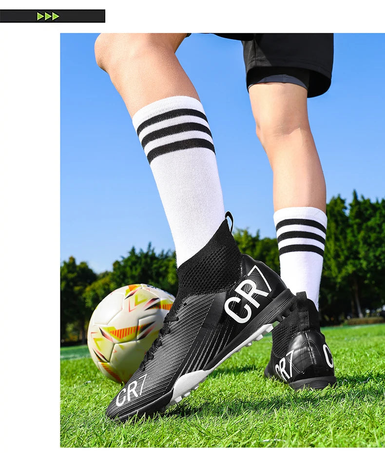New Men Football Boots Hot Sale Professional Futsal High-Quality Soccer Shoes Cleats Women Unisex Ultralight TF/FG Sneakers