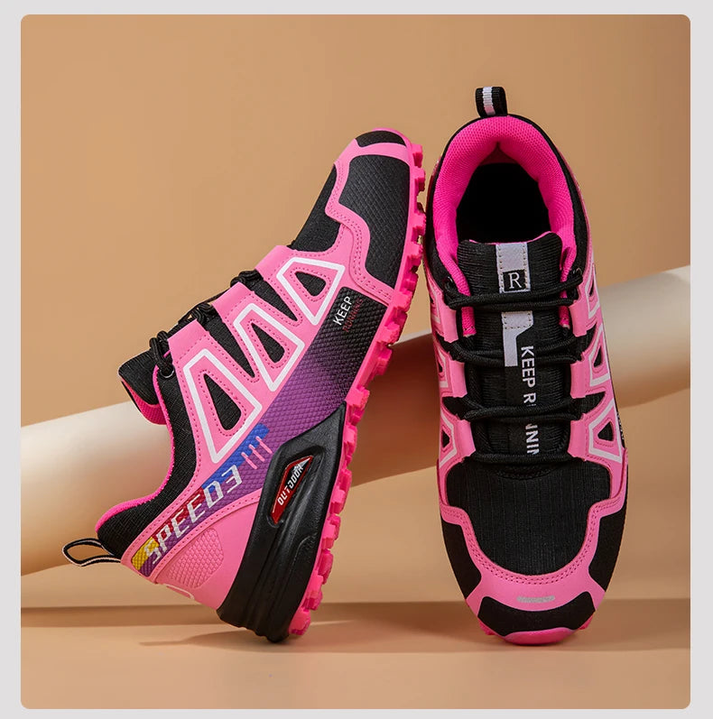 Women Waterproof Hiking Shoes Men's Big Size Up To 48 Outdoor Trainers Trekking Sneakers Climbing Trekking Hunting Tactical Sneakers