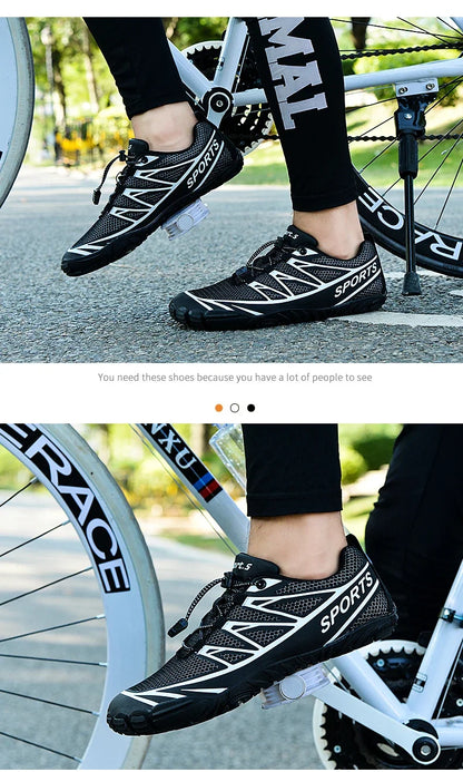 2024 New Casual MTB Cycling Shoes Men Women Road Bike Shoes Outdoor Racing Sport Mountain Bicycle Sneakers Sapatilha Ciclismo