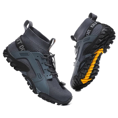 Size 39-47 Men's Aqua Shoes Anti-Slip Male Sneakers Mountain Hiking Shoes Quick-Drying Water Shoes Soft Casual Sneakers 2024