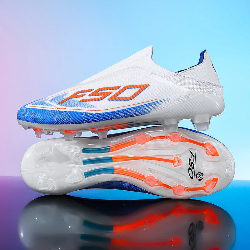 New Men’s Football Boots High-Quality Soccer Shoes Sneakers Match Indoor Non-Slip Grass Cleats High-Top Futsal Hot-Selling Outdoor